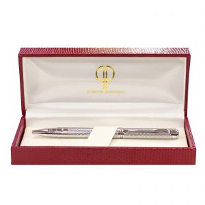 Ballpoint Pen Full Silver Design